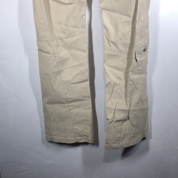 Athleta Dipper tan nylon outdoor pants size 8 Tall - Picture 8 of 11